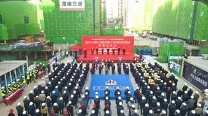 集團(tuán)公司在綠都中梁·青云賦項(xiàng)目舉辦施工現(xiàn)場(chǎng)標(biāo)準(zhǔn)化管理觀(guān)摩交流會(huì)